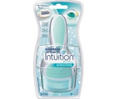 Wilkinson Lady Intuition Plus Sensitive Care holicí strojek 1 náhradní hlavice