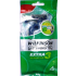 Wilkinson Extra 3 Sensitive maszynka do golenia jednorazowa 3 ostrza 4 sztuki