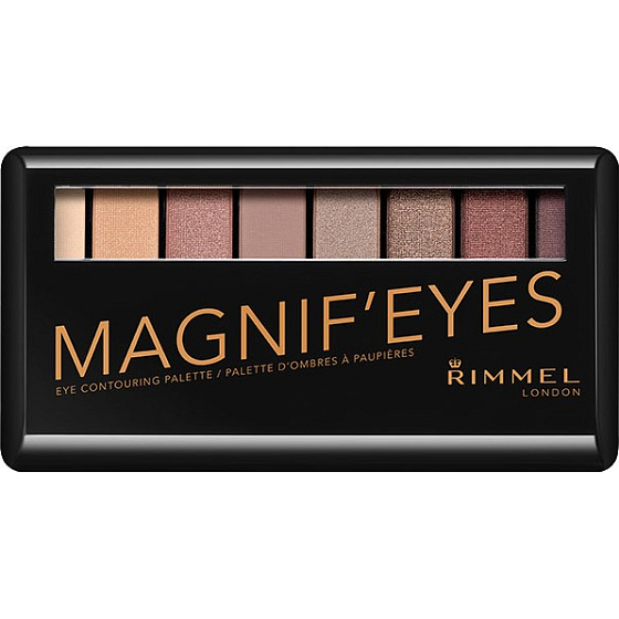 Rimmel London Magnifeyes Eye Contouring Palette paleta očních stínů 002 London Nudes Calling 7 g