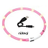 Karlie Flamingo świecąca LED obroża dla psów różowa, uni 20-75 cm, ładowalna