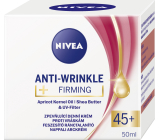 Nivea Anti-Wrinkle Firming 45+ ujędrniający krem dzień przeciwzmarszczkowy, 50 ml