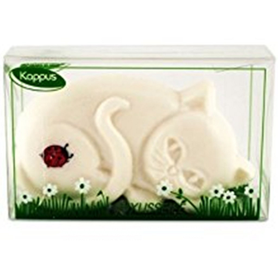 Kappus Kočička toaletní mýdlo v atraktivní, průhledné krabičce 100 g
