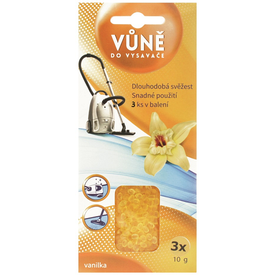 Kozak Wąch do odkurzacza Wanilia 3 x 10 g