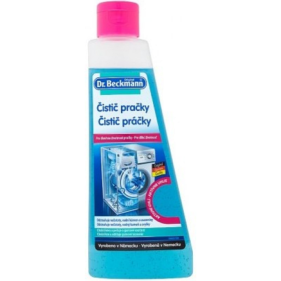 Dr. Beckmann Środek czyszczący do pralek z aktywnym węglem 250 ml