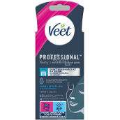 Veet Professional Woskowe paski do depilacji twarzy dla wrażliwej skóry 40 sztuk
