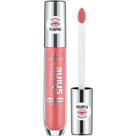 Essence Extreme Shine lesk na rty 107 Coral Glow 5 ml