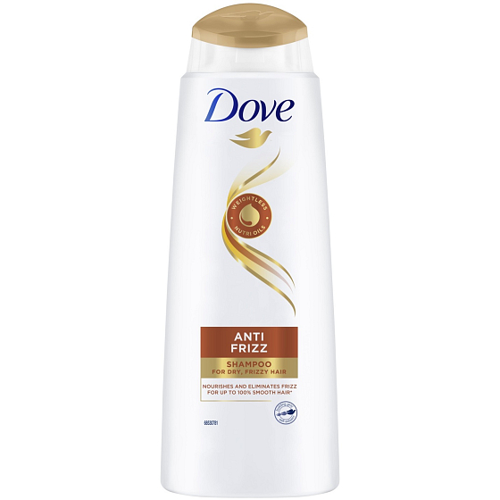 Dove Anti Frizz nawilżający szampon przeciw puszeniu się włosów 400 ml