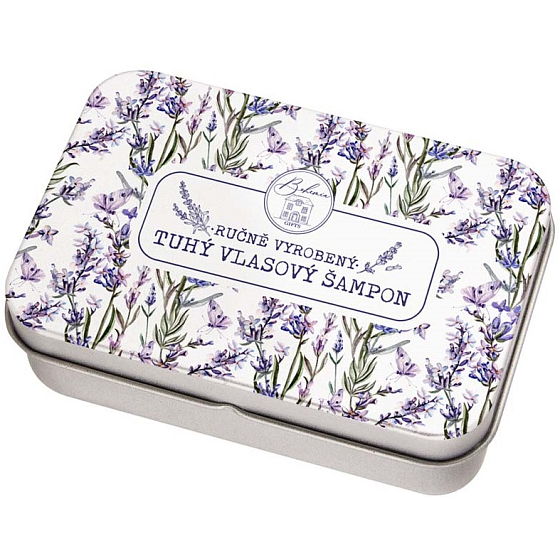Bohemia Gifts Lawenda stały szampon do wszystkich typów włosów w puszce 80 g
