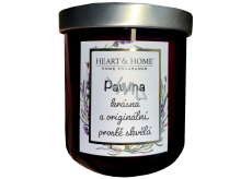 Heart & Home Słodkie truskawki z sojowym woskiem zapachowa świeca z imieniem Paulina 110 g