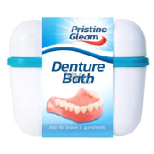Pristine Bleam krabička na hygienu pro zubní protézy a rovnátka Extra
