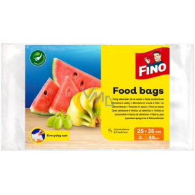 Fino Food bags torebki mikrofalowe 3 litry, 25 x 35 cm, 50 sztuk