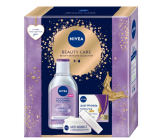 Nivea Beauty Care Antiwrinkle krem do poprawy konturu 65+ 50 ml + Nivea Sensitive kojący płyn micelarny 400 ml, zestaw kosmetyczny dla kobiet