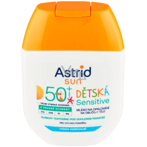 Astrid Sun Kids OF50+ Sensitive mleko przeciwsłoneczne 60 ml
