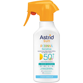 Astrid Sun Sensitive OF50+ mleko do opalování rodzinne 270 ml