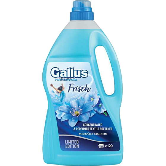 Gallus Professional Frisch aviváž, 120 dávek, 4,08 l – koncentrovaná aviváž pro svěží vůni prádla