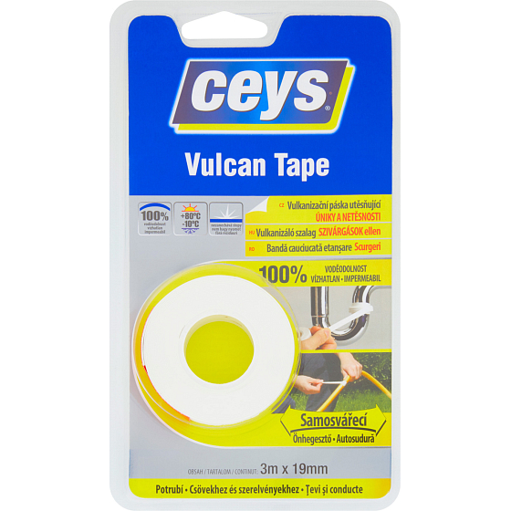 Ceys Vulcan Tape taśma samosklejająca 19 mm x 3 m