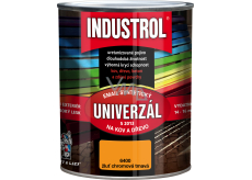 Industrol S2013 uniwersalny połysk farba do metalu i drewna, 6400 ciemny chromowy żółty, 750 ml