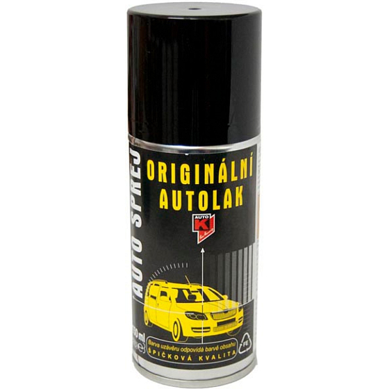 Kwasny Auto-K Color Škoda, oryginalna farba samochodowa w sprayu, 1999 czarny połysk, 150 ml