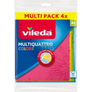 Vileda Multiquattro Colors ściereczka, 4 szt.