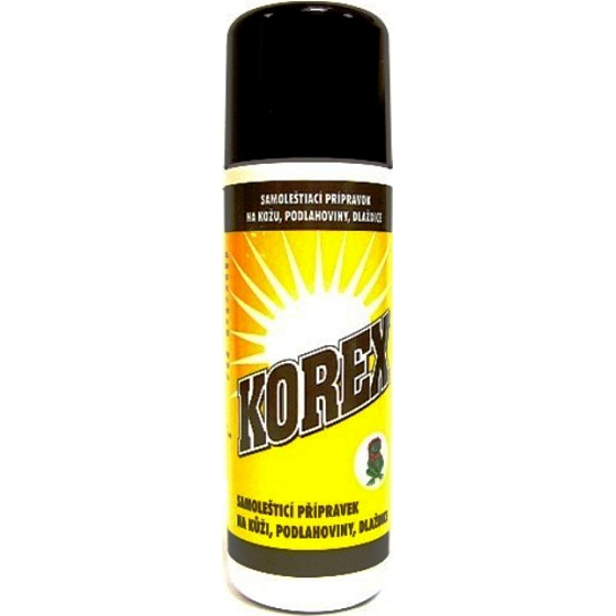 Korex samoleštící vosková emulze kůže, podlahoviny, dlaždice 200 ml