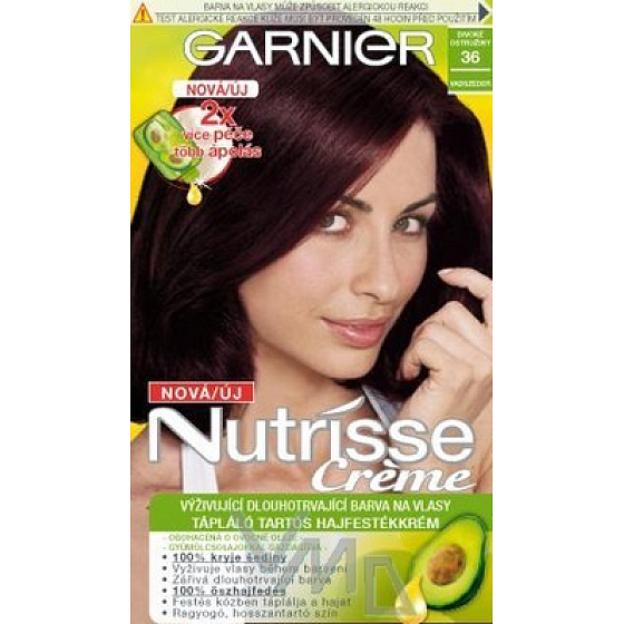 Garnier Nutrísse Créme barva na vlasy 36 Divoké ostružiny