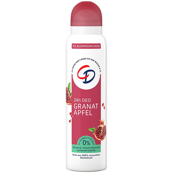CD Granatapfel - Granatowe jabłko tłuśniący antyperspirant dezodorant spray dla kobiet 150 ml