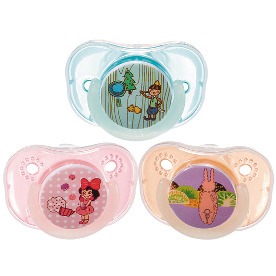 Baby Farlin Chu Chu silikonowe smoczki 6+ miesięcy 1 sztuka