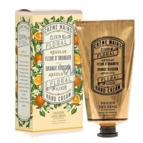 Panier des Sens Pomerančový květ luxusní francouzský výživný krém na ruce s výraznou květinovou vůní 75 ml