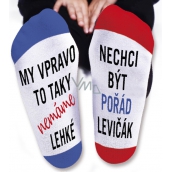 Nekupto Rodzinne prezenty z humorem Skarpetki My w prawo, rozmiar 39-42
