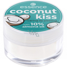 Essence Coconut Kiss Caring Lip Peeling peeling na rty 01 Coconut Beauty 11 g