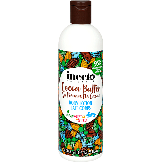 Inecto Naturals Cocoa Butter máslo tělové mléko 400 ml