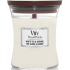 WoodWick White Tea & Jasmin - Bílý čaj a jasmín vonná svíčka s dřevěným knotem a víčkem sklo malá 85 g