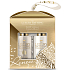 Grace Cole Warm Vanilla & Sweet Almond mycí gel 100 ml + tělové mléko 100 ml + mycí houba, kosmetická sada pro ženy