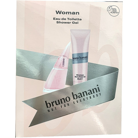 Bruno Banani Woman toaletní voda 30 ml + sprchový gel 50 ml, dárková sada pro ženy