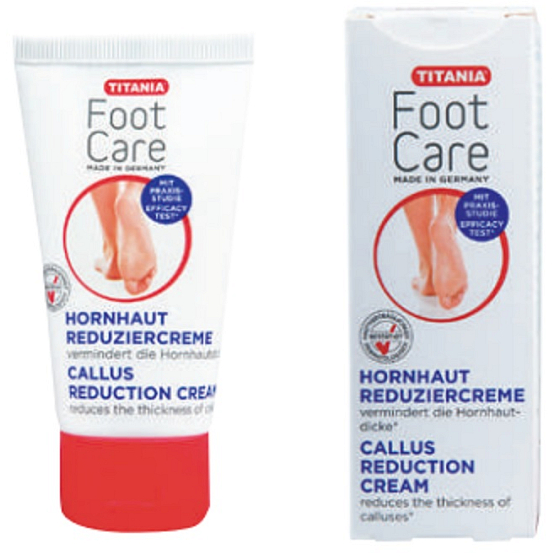 Titania Foot Care krem na redukcję zrogowaciałych pięt 50 ml