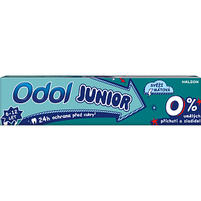 Odol Junior pasta do zębów dla dzieci, miętowa, 95 % naturalna, 6-12 lat, 50 ml