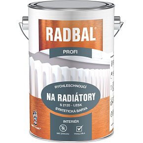 Radbal Profi S2120 specjalny kolor do grzejników, 1000 biały, 4 l