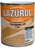 LAZUROL tixotropní nestékający lak na kov i drewno S1091, bezbarwny mat, 750 ml