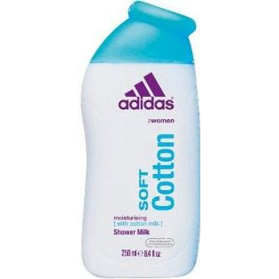 Adidas Soft Cotton sprchový gel 250 ml