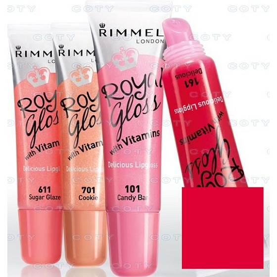 Rimmel London lesk na rty Royal Gloss 161 Delicious
