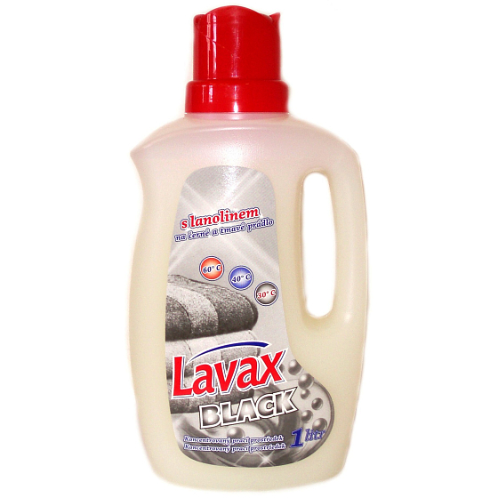 Lavax Black płynny środek do prania z lanoliną 1 l