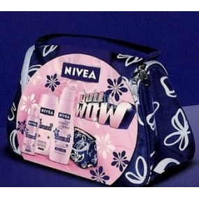 Nivea Angel sprchový gel 250 ml + antiperspirant sprej 150 ml + tělové mléko 250 ml, pro ženy kosmetická sada