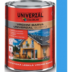 Colorlak Univerzal SU2013 syntetick lesklá vrchní barva Modrá azurová 0,6 l