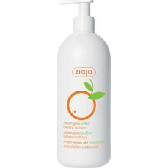 Ziaja Pomarańczowe masło nawilżające mleko do ciała z pompką 400 ml
