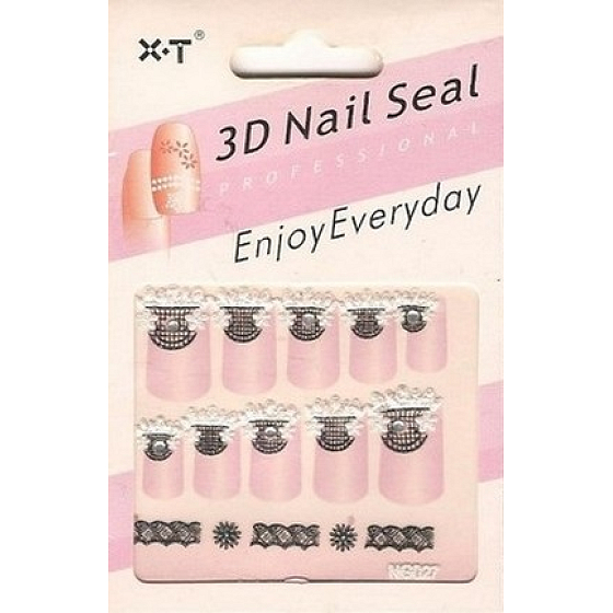 Nail Seal 3D nálepky na nehty 152B 1 aršík
