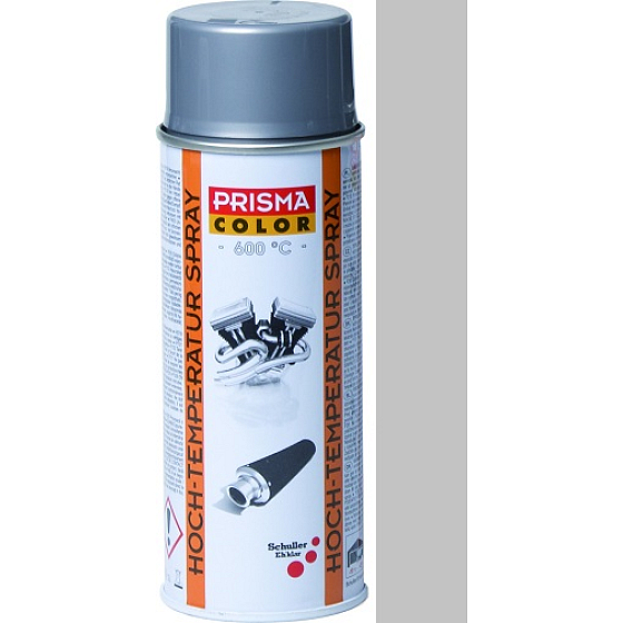 Schuller Eh klar Prisma Color High Temperature odporny na wysokie temperatury spray 91072 Srebrny 400 ml