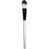 Kosmetický štětec na make-up plochý 12 bílo-černý 19 cm
