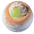 Bomb Cosmetics Perfektní hruška - The Perfect Pear Šumivý balistik do koupele 160 g