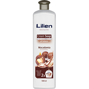 Lilien Macadamia płynne mydło, uzupełnienie, 1 l