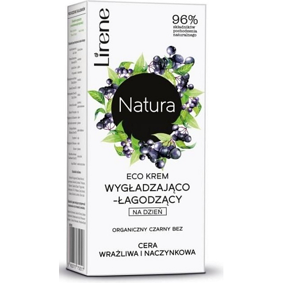 Lirene Natura łagodzący dzienny krem do twarzy 50 ml